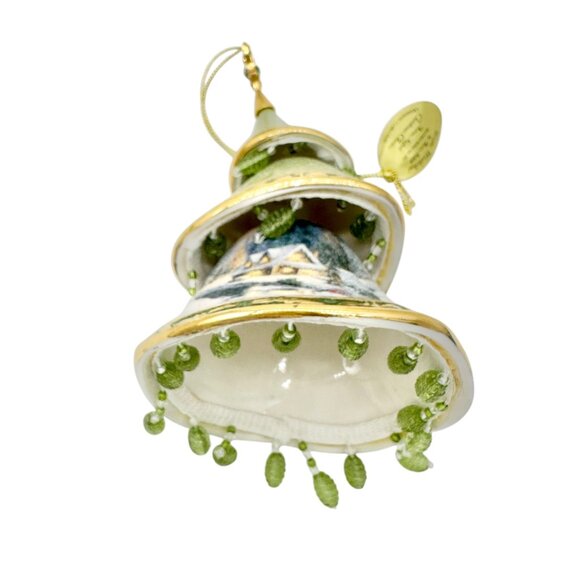Thomas Kinkade 2005 Bradford Edition Heirloom Classic Winter Wonderland Ornament - Picture 8 of 9